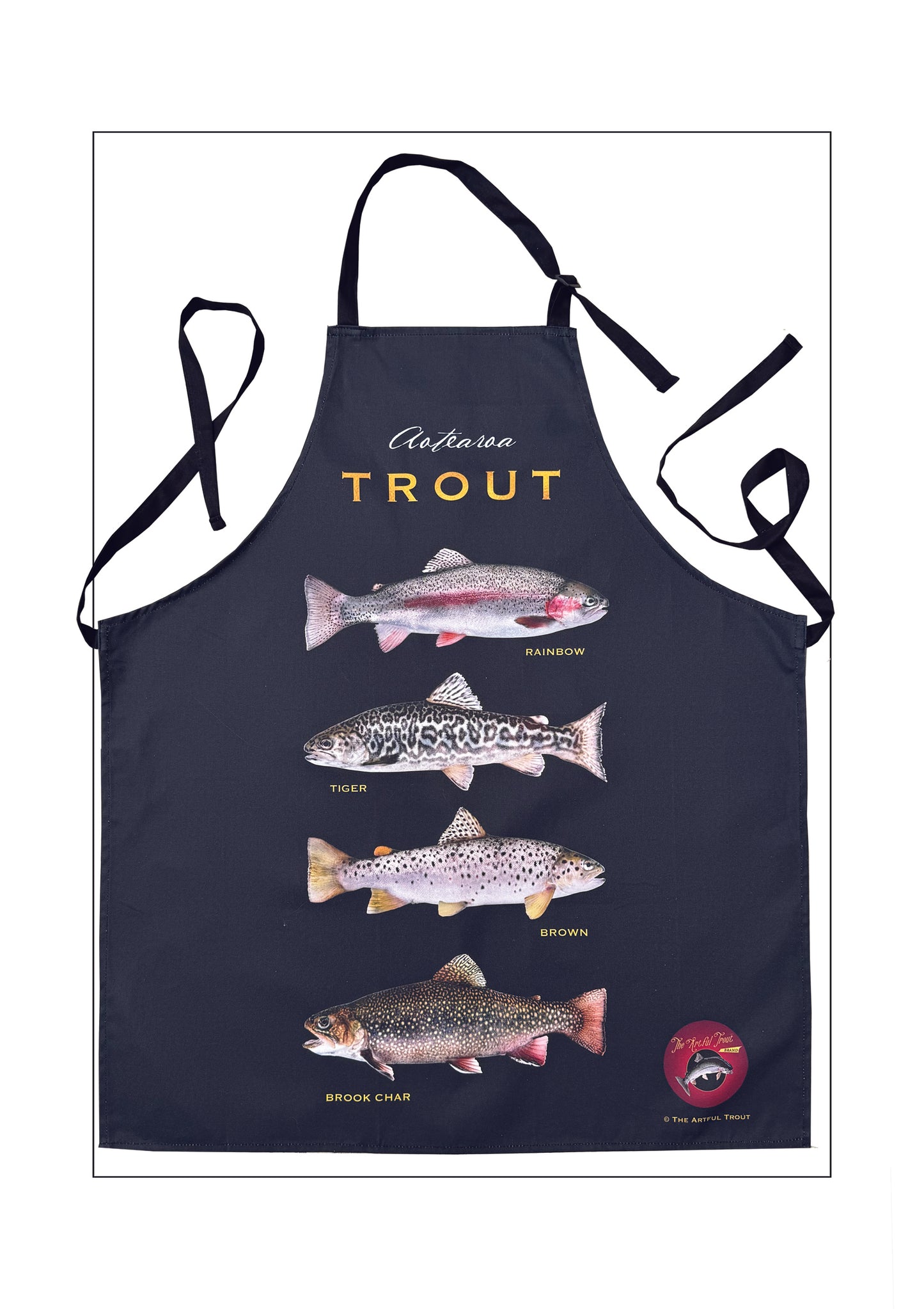 Aotearoa Trout BBQ Apron