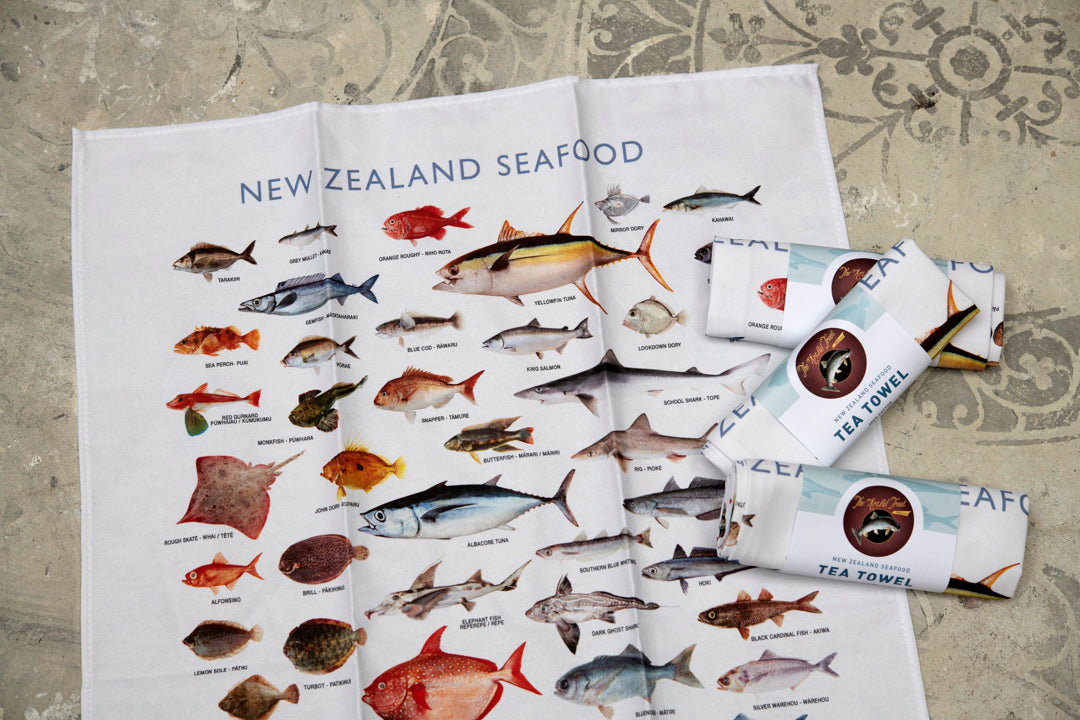 Seafood Tea towel