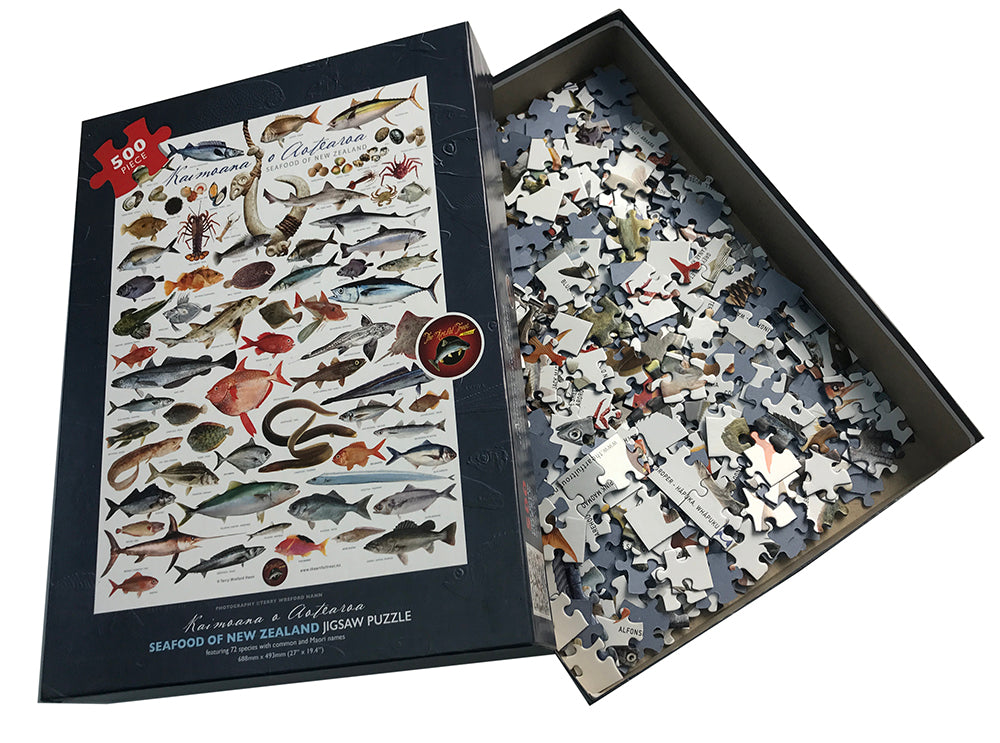 New Zealand Fish Jigsaw Puzzle