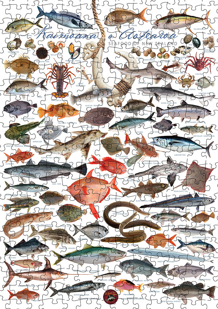 New Zealand Fish Jigsaw Puzzle